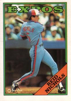 1988 O-Pee-Chee Baseball Cards 261     Reid Nichols